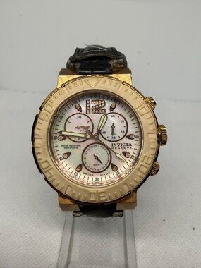 Invicta Reserve Ocean Reef 10732 Women's Rose Gold MOP Diamond Chrono Watch
